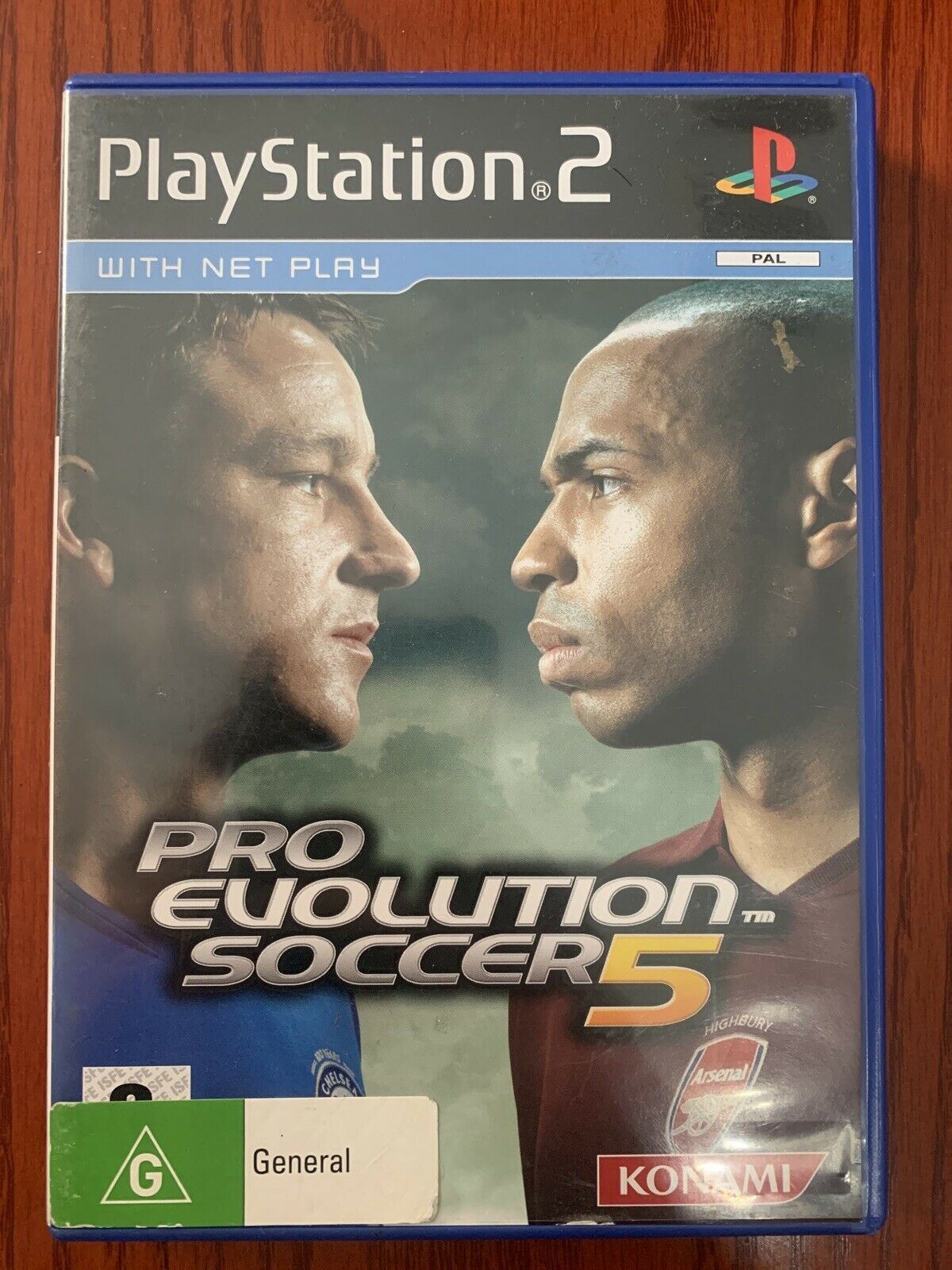 Pro Evolution Soccer 5 PS2 PAL Game With Manual