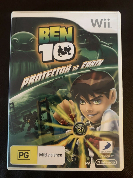 Ben 10 Protector Of Earth Nintendo Wii Game PAL