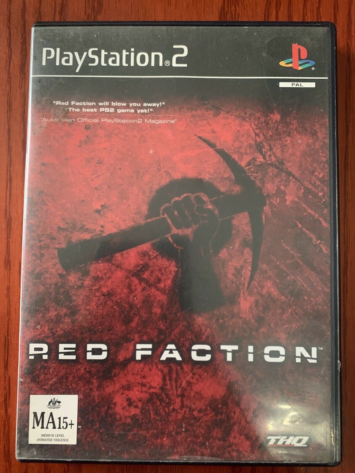 Red Faction - Playstation 2 PS2 PAL with Manual Classic FPS Shooter