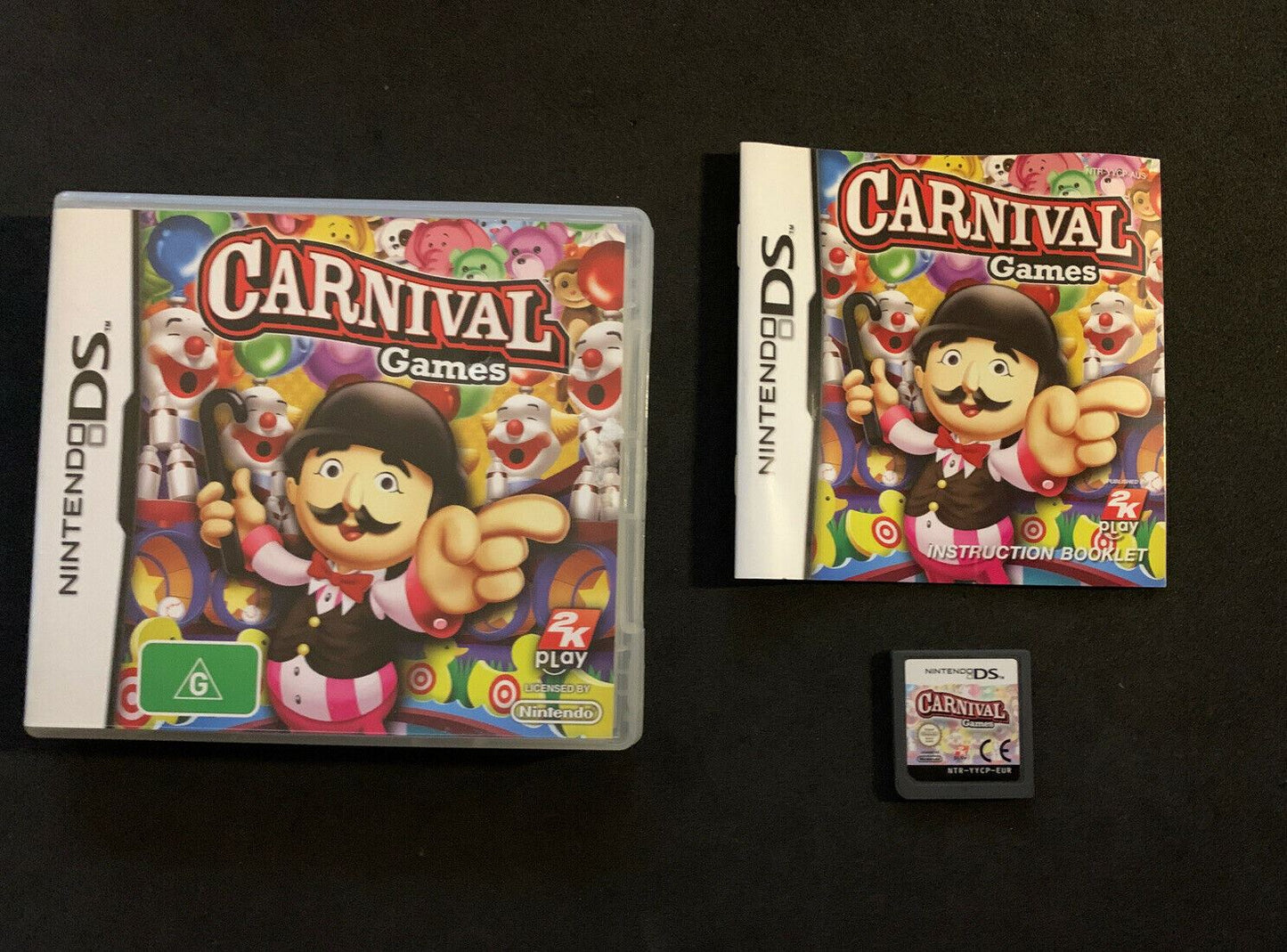 Carnival Games - Nintendo DS Game - Over 20 Games includes manual