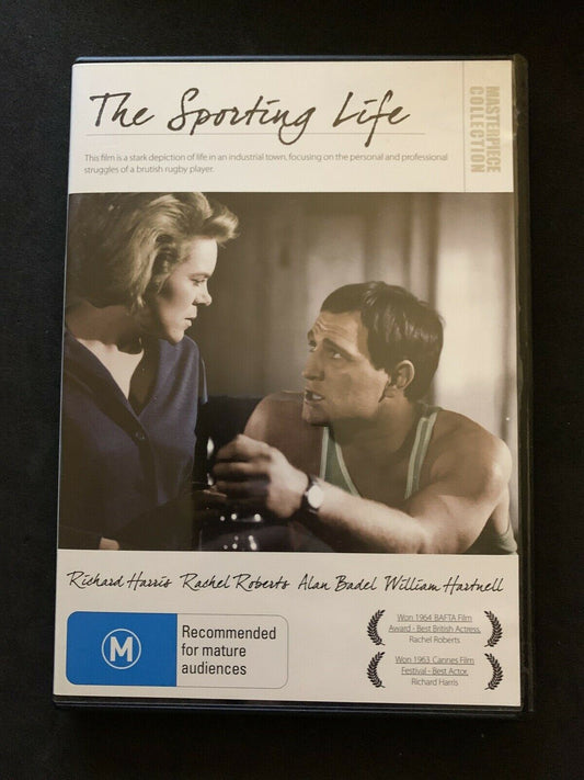 This Sporting Life (DVD, 1963) Richard Harris, Rachel Roberts. Region 4