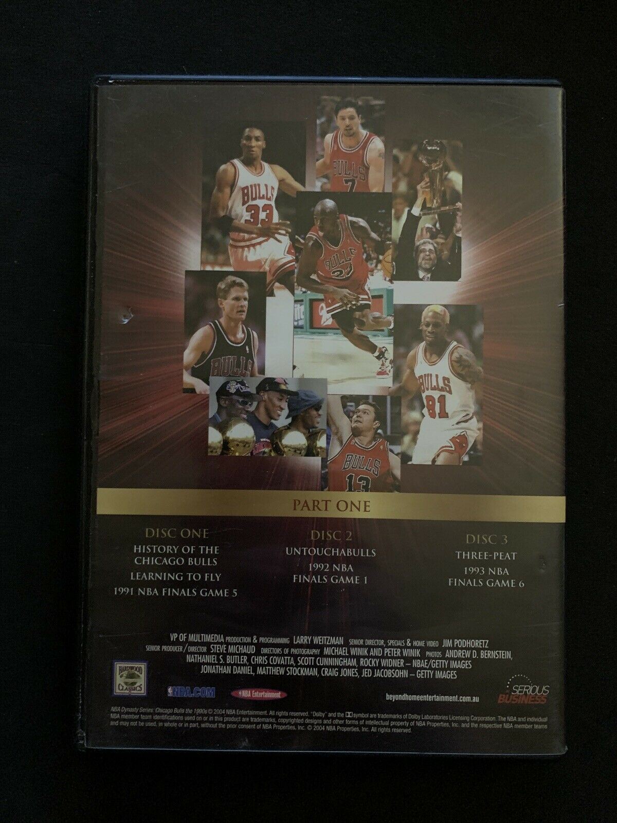 NBA - Dynasty Series : Chicago Bulls - The Bulls 1990's - Part 1 (DVD ...