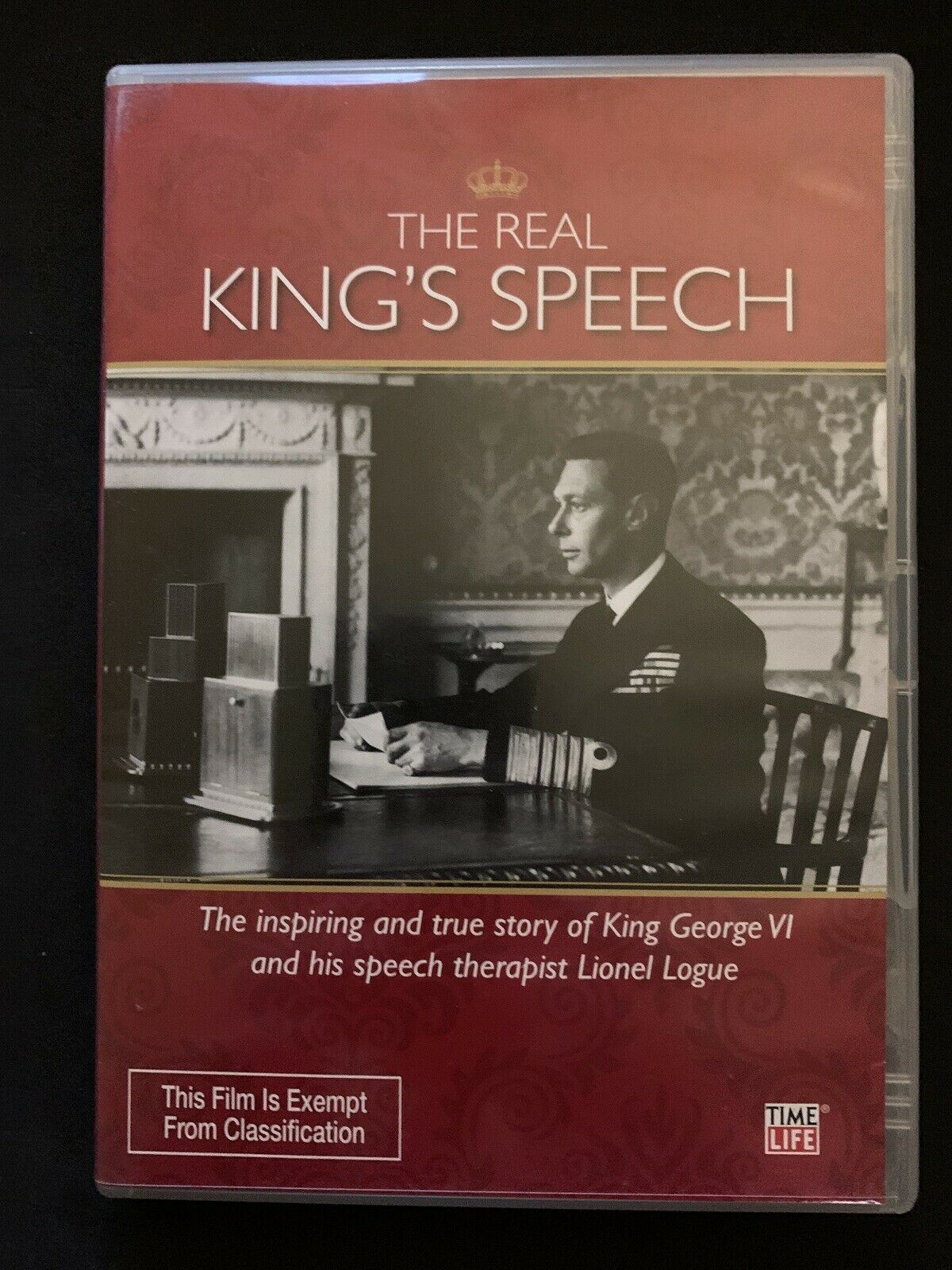 The REAL King's Speech DVD - King George VI - Region 4