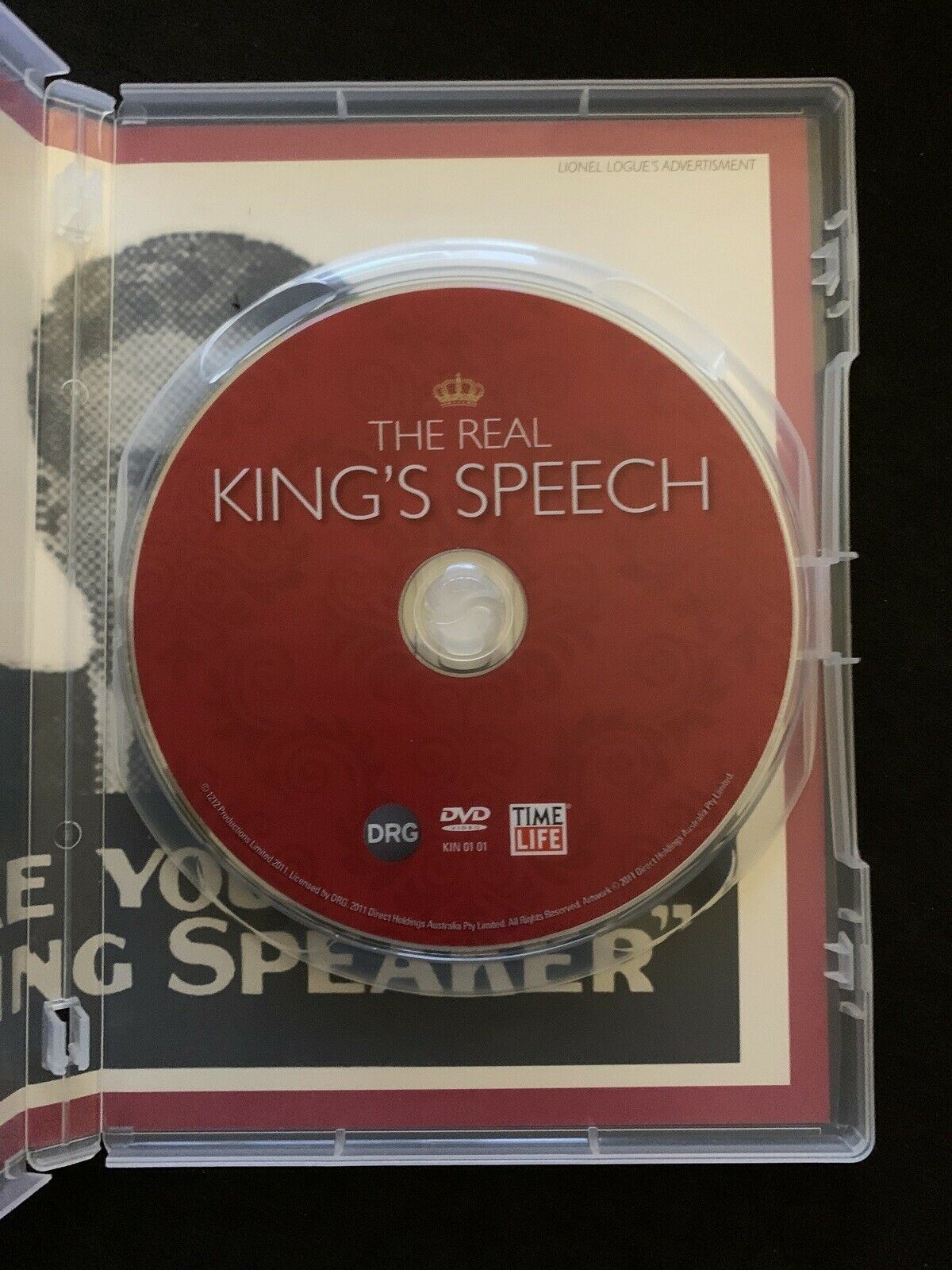 The REAL King's Speech DVD - King George VI - Region 4