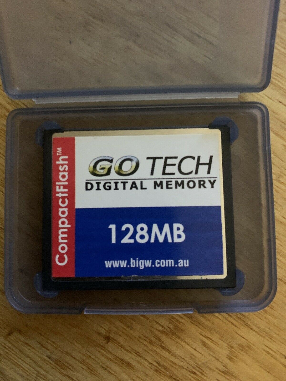 128MB Compact Flash Go Tech Digital Memory