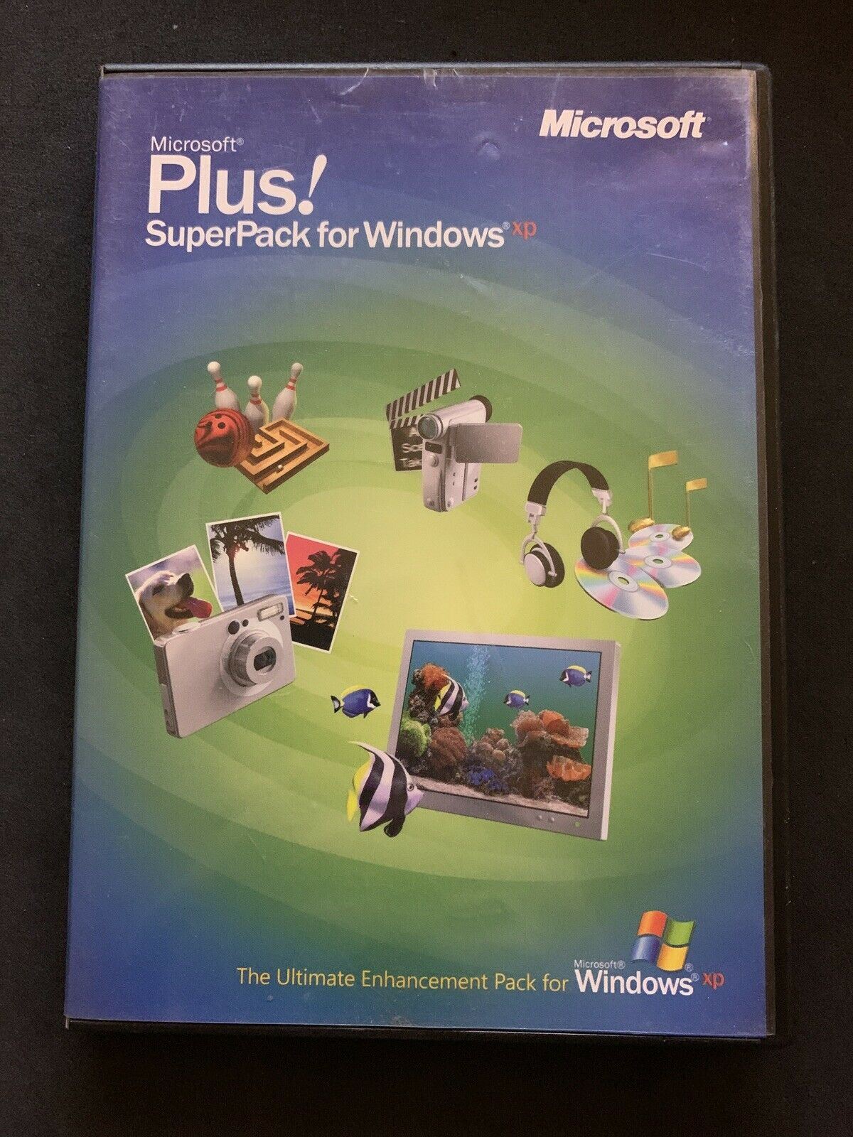 Microsoft plus! SuperPack For Windows XP Enhancement Pack with Product ...