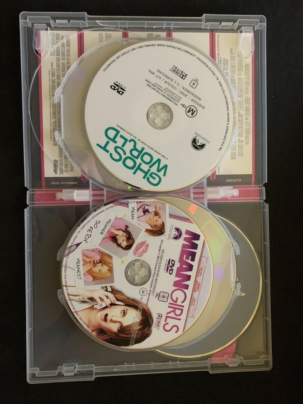 American Teen / Clueless / Ghost World / Mean Girls / Pretty in Pink R4 - DVD