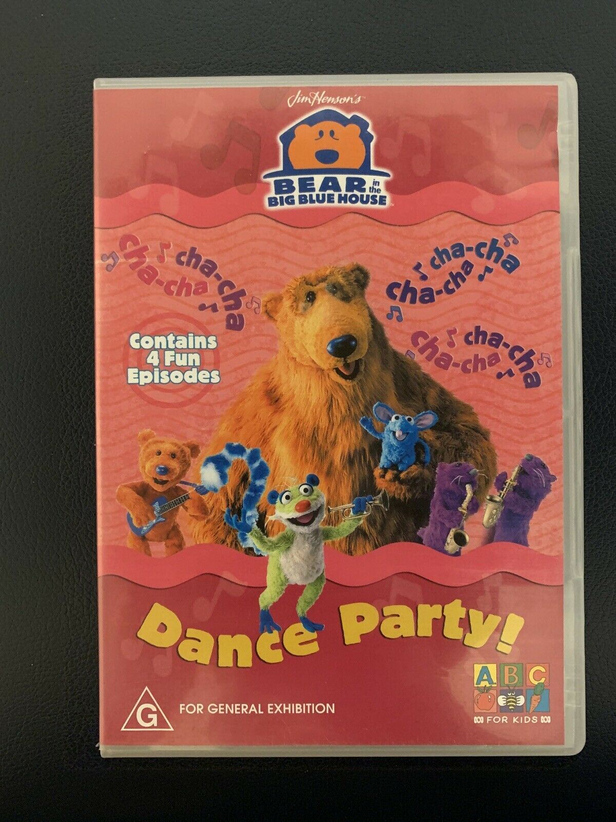 Bear In The Big Blue House - Dance Party (DVD, 2004) Region 4 – Retro Unit