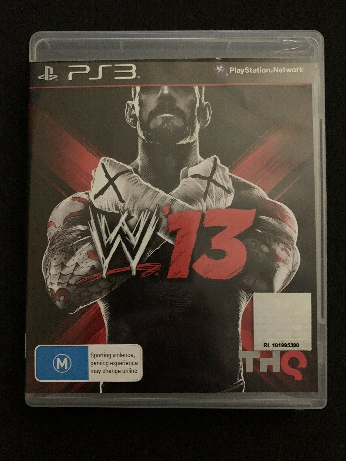 WWE '13 Wrestling PS3 PlayStation 3 PAL with manual