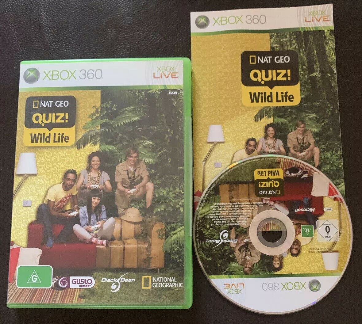 Nat Geo Quiz! Wild Life (Xbox 360) With Manual PAL