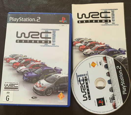 WRC II Extreme - Playstation 2 PS2 Game With Manual