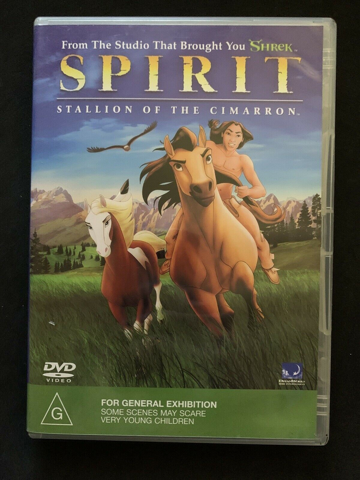 SPIRIT - Stallion of the Cimarron  (DVD, 2002) Region 2,4
