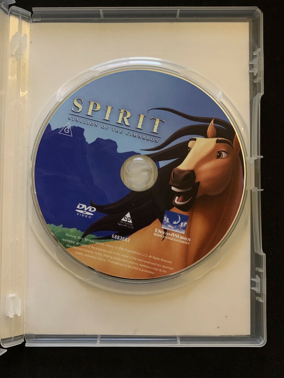 SPIRIT - Stallion of the Cimarron  (DVD, 2002) Region 2,4