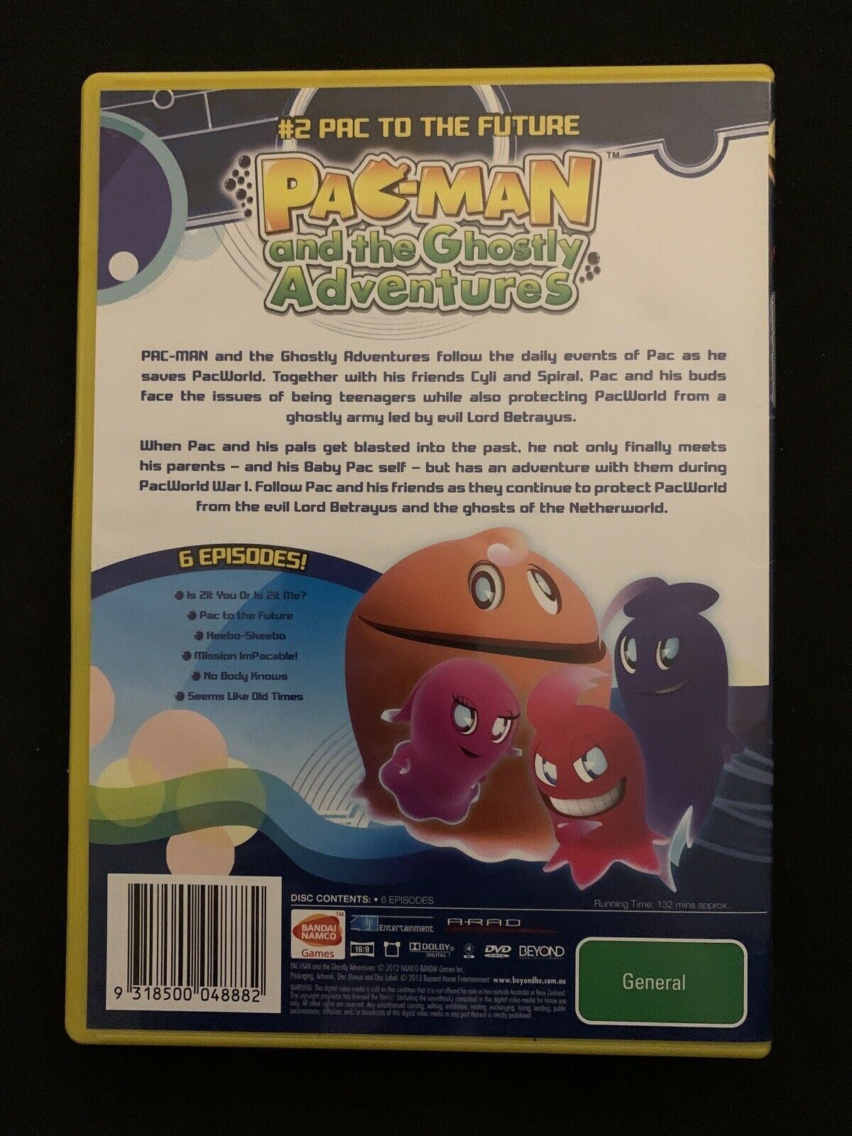 Pac-Man And The Ghostly Adventures - Pac To The Future (DVD) Region 4