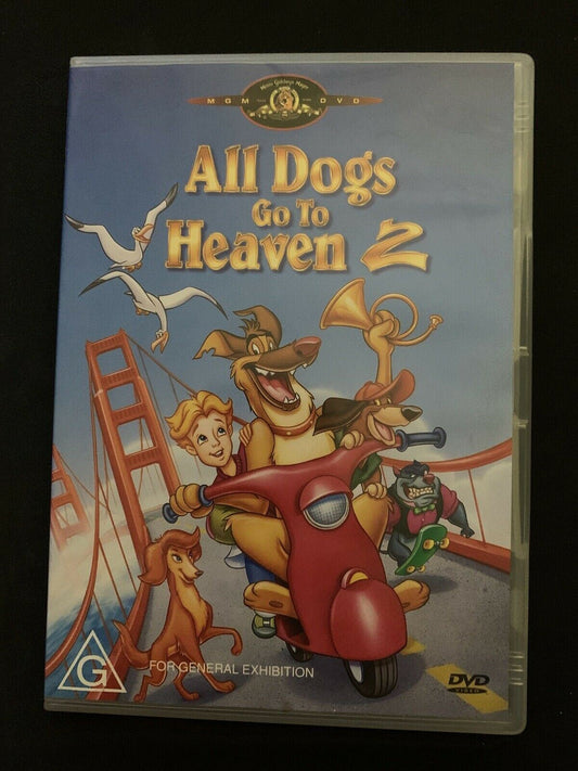 All Dogs Go To Heaven 2 (DVD, 1996) Charlie Sheen, Dom DeLuise -  Region 4