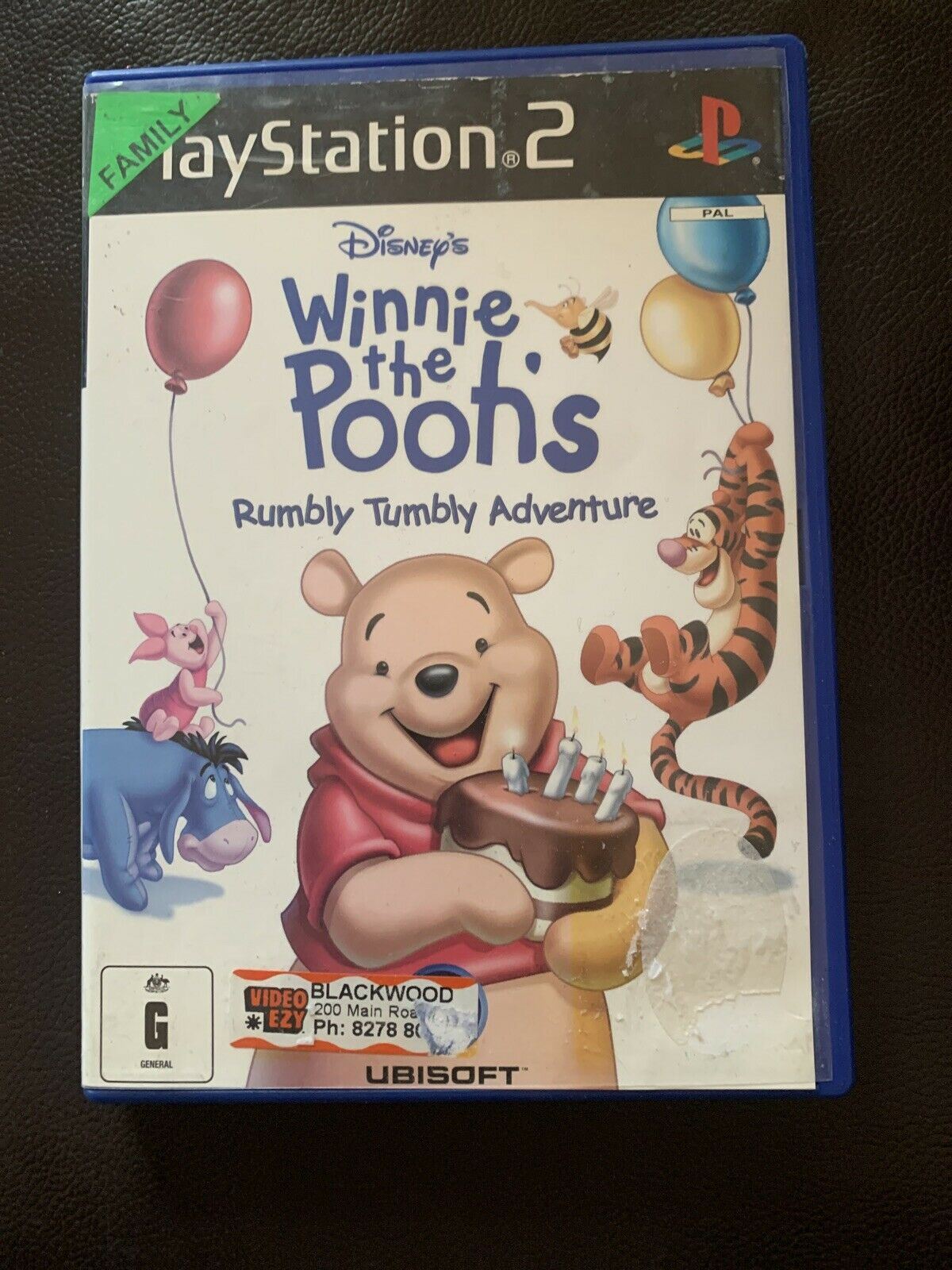 Disney's Winnie The Pooh's Rumbly Tumbly Adventure Sony PS2 🇦🇺