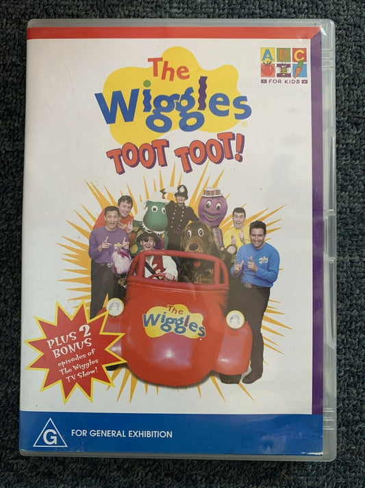 The Wiggles - Toot Toot (DVD, 1999) RARE ORIGINAL CAST OOP Region 4