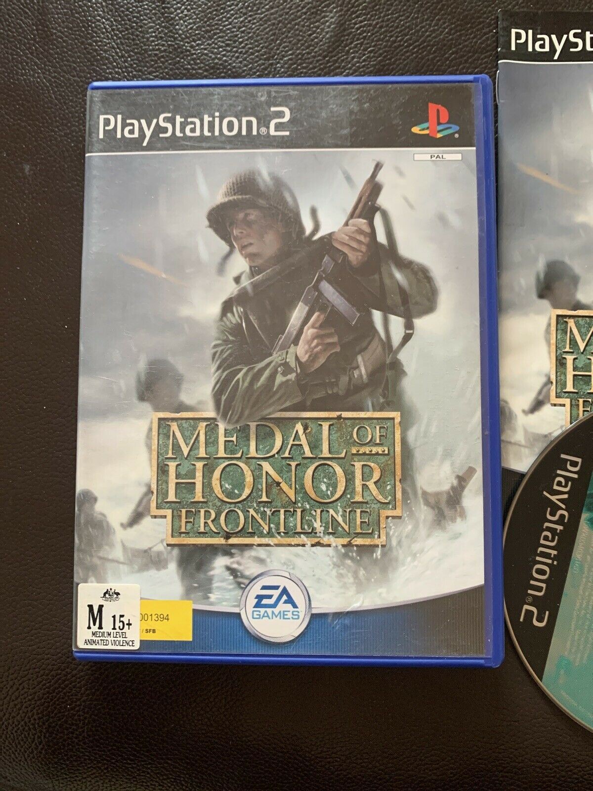 Medal of Honor Frontline - Playstation 2 PS2 PAL Game With Manual