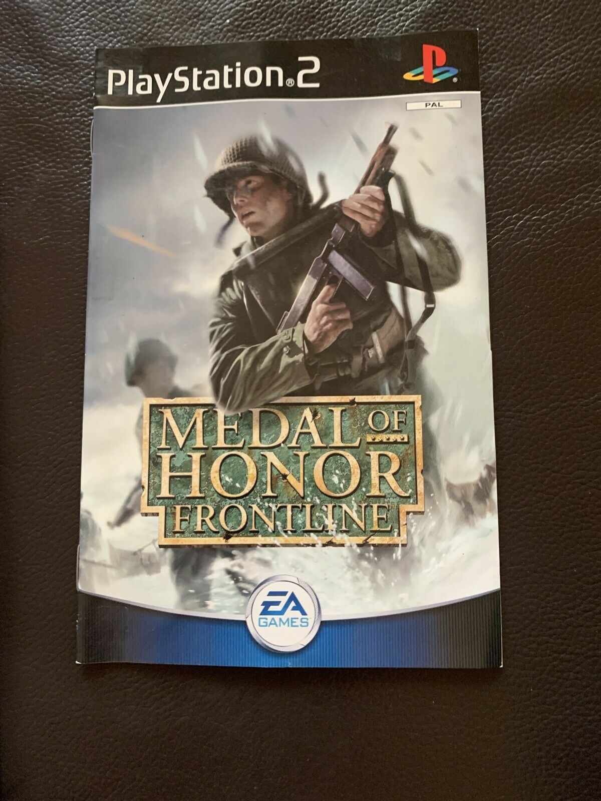 Medal of Honor Frontline - Playstation 2 PS2 PAL Game With Manual