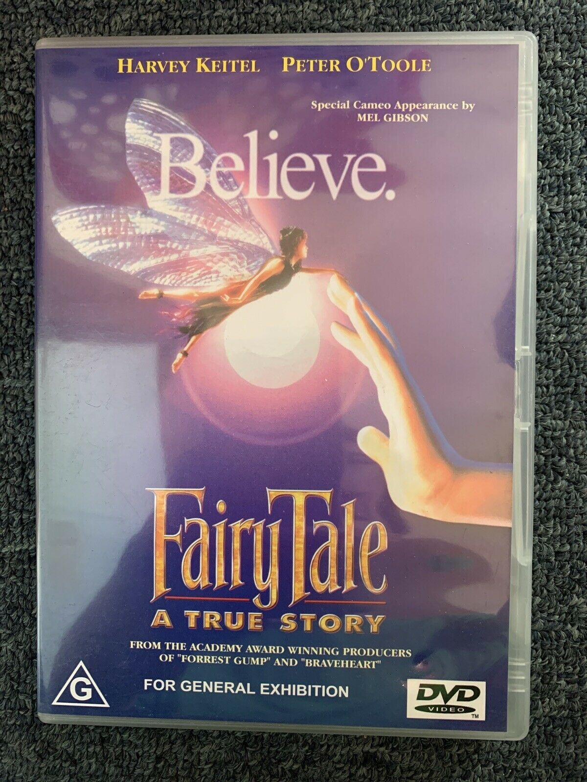 Fairy Tale - A True Story (DVD, 1997) Harvey Keitel, Peter O'Toole. Region 4