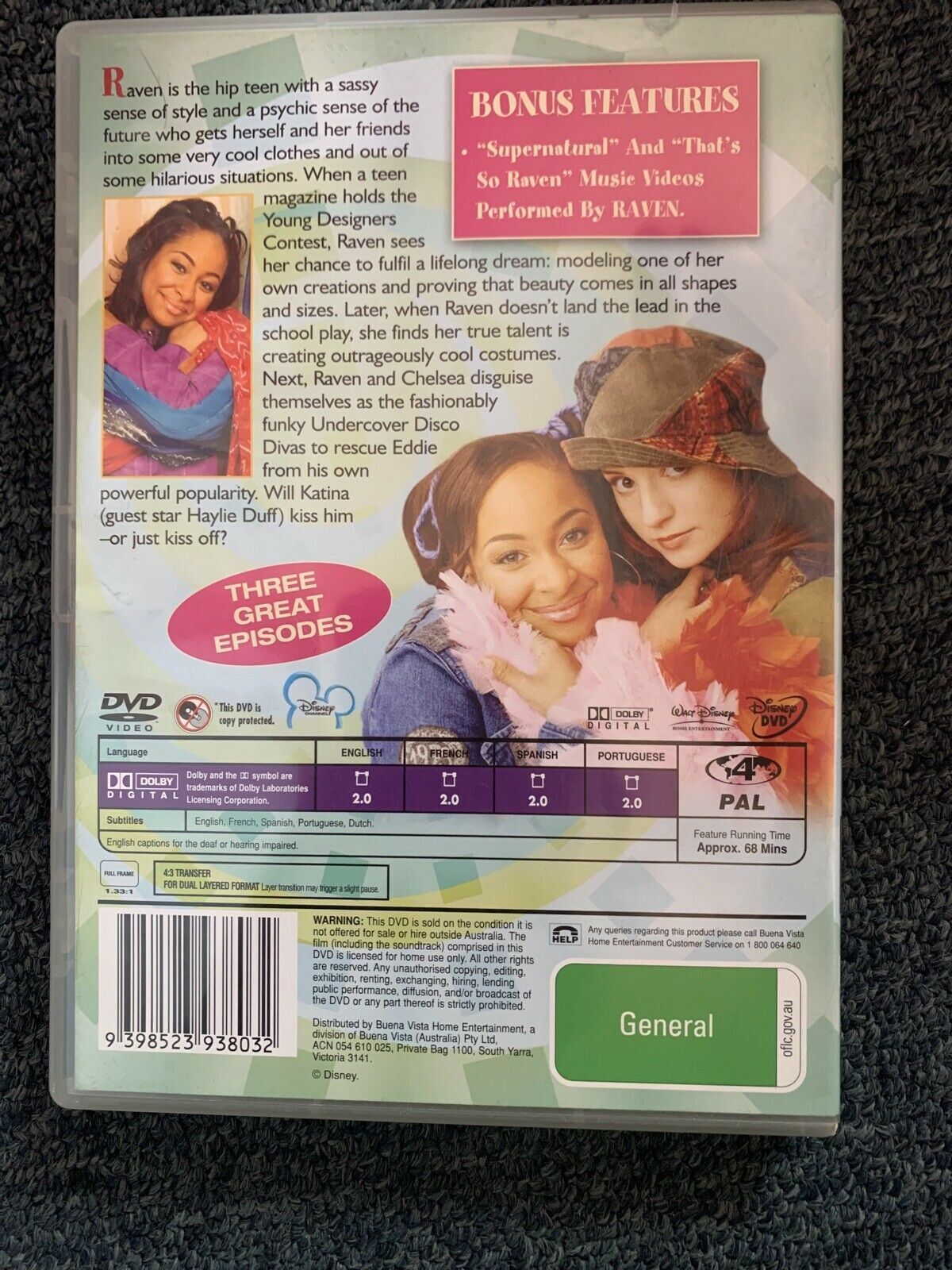 That's So Raven - Supernaturally Stylish (DVD, 2004) Region 4