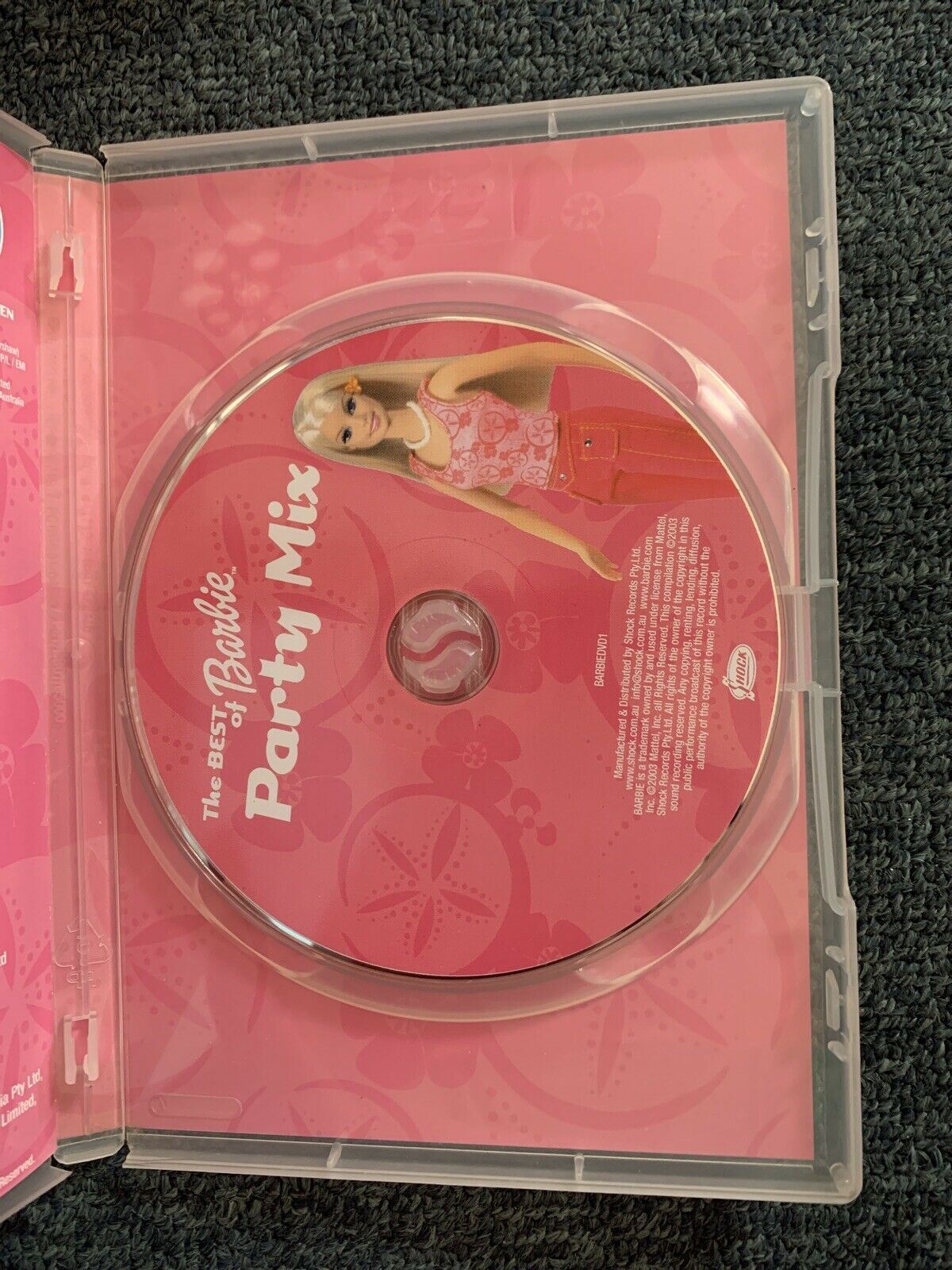 The Best Of Barbie Party Mix (DVD, 2003) Region 4