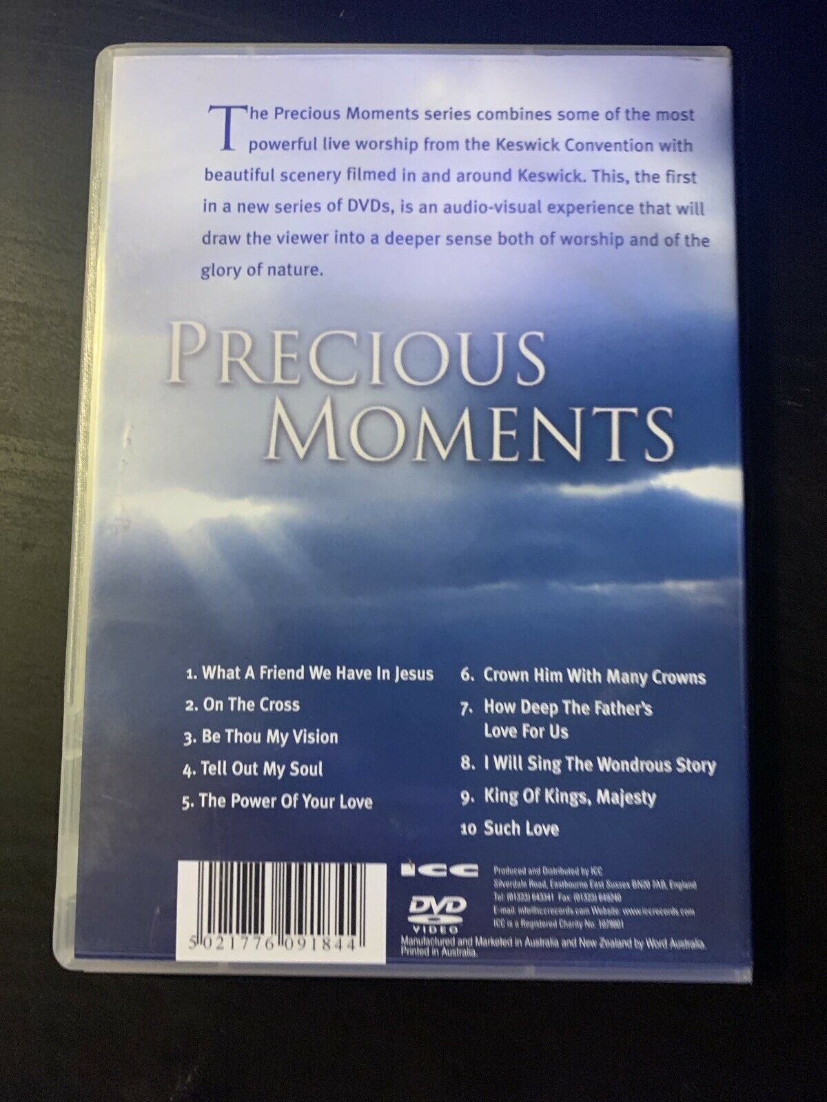 Precious Moments: Breathtaking Worship & Scenery From Keswick (DVD, 2005)