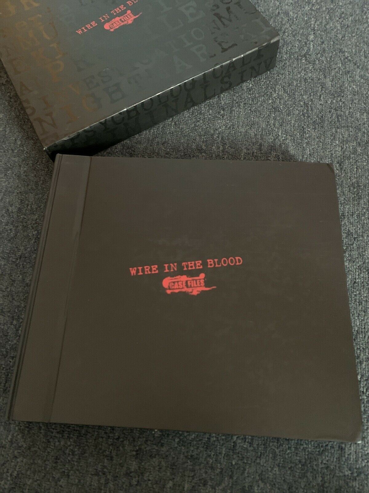 Wire In The Blood Case Files - The Complete Collection Book And DVD Region 4