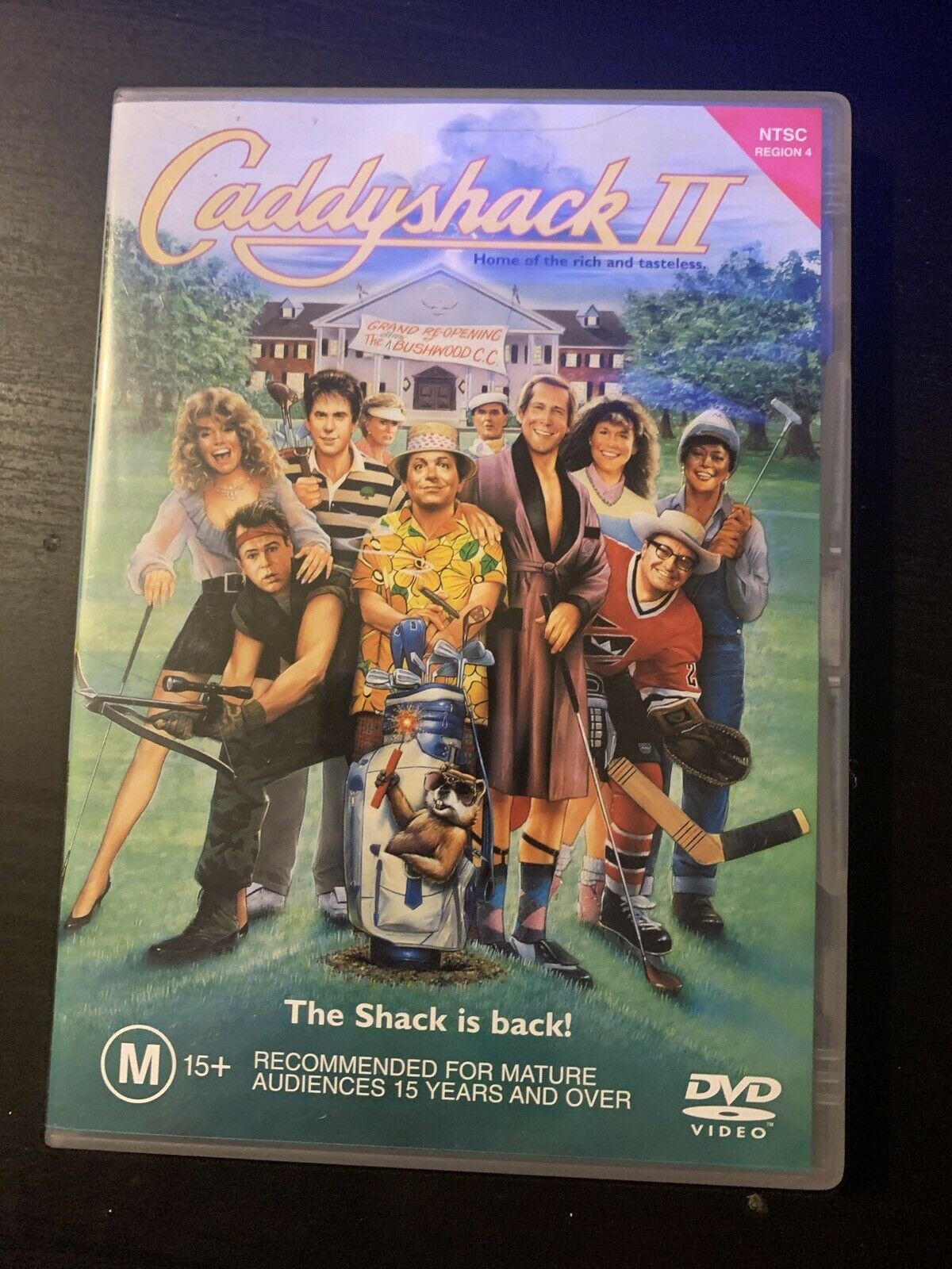 Caddyshack II 2 (DVD, 1988) Chevy Chase, Dan Aykroyd. Region 4