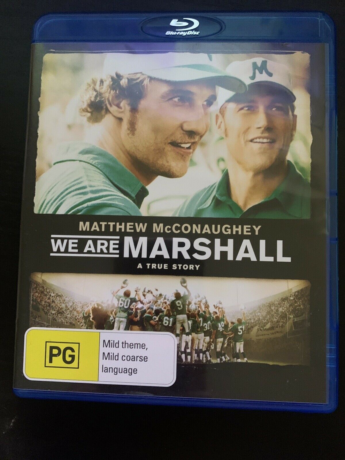 We Are Marshall (DVD, 2006) True Story Film - Matthew McConaughey - Region B