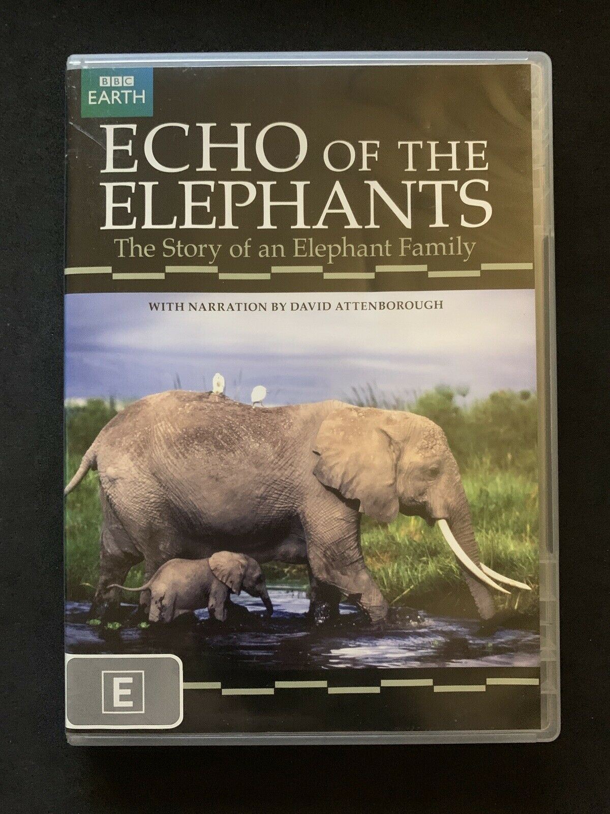 Echo Of The Elephants - Narrated by David Attenborough (DVD, 2006) BBC Region 4