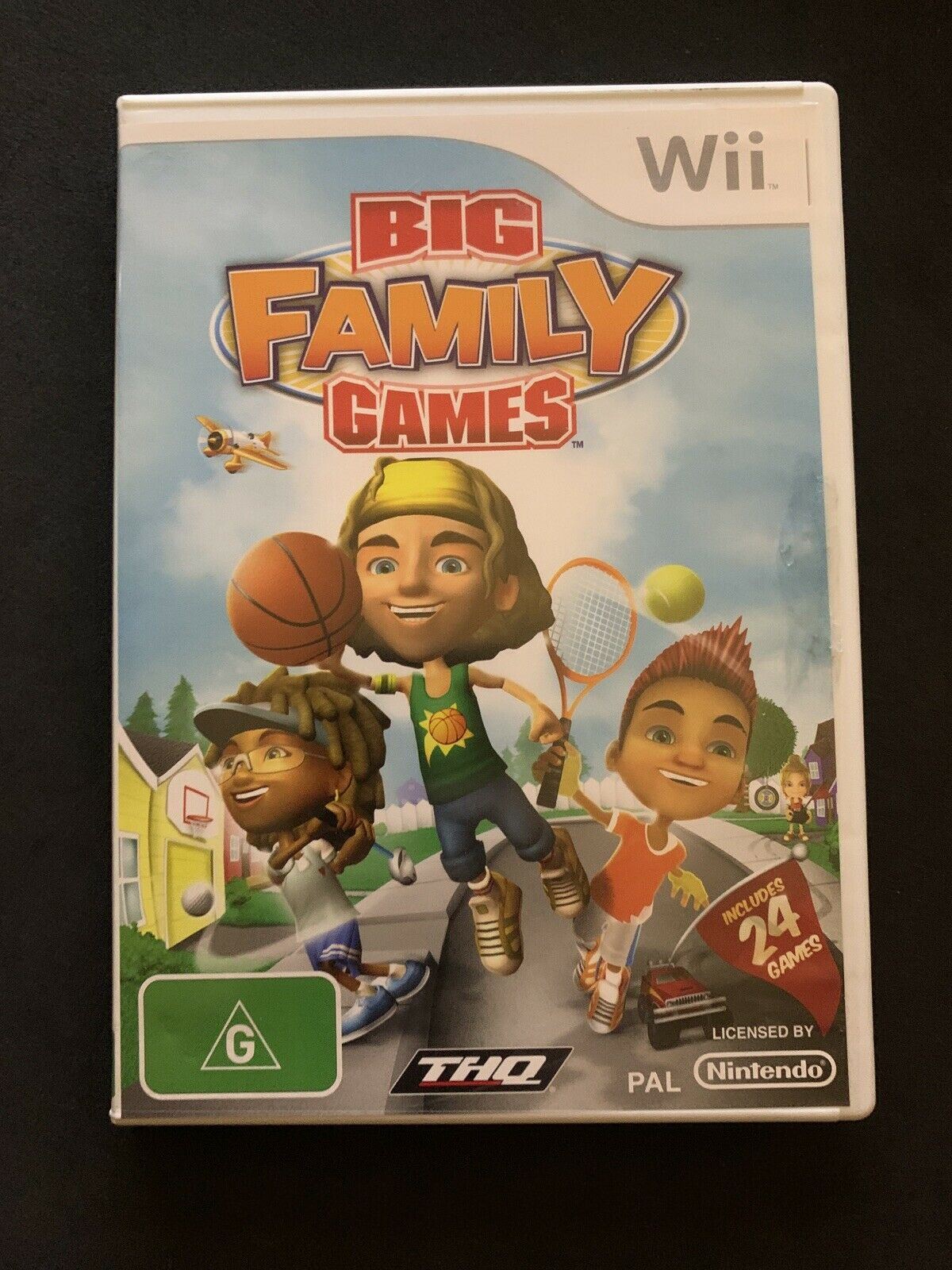 Big Family Games for Nintendo Wii PAL with Manual - 24 Games: Football, Tennis..