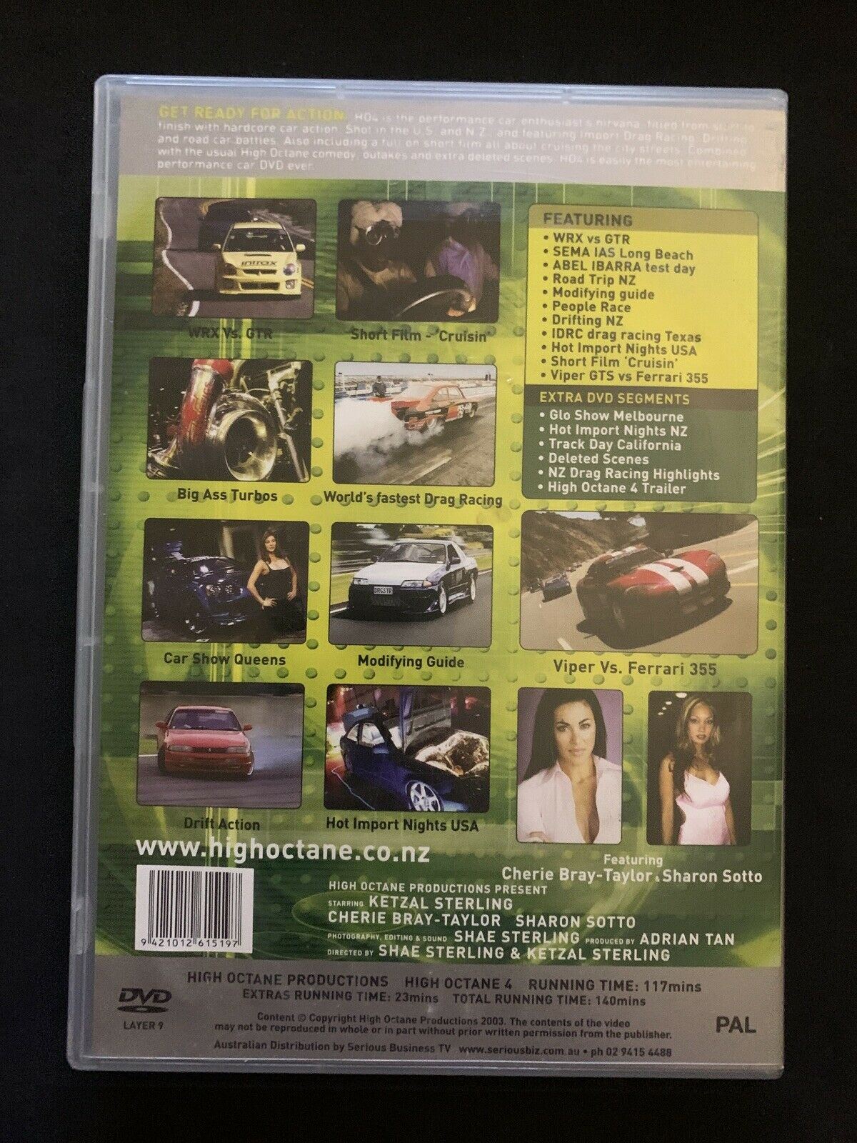 High Octane 4 DVD - High Performance Cars, Hot Models, Drifting, Racing