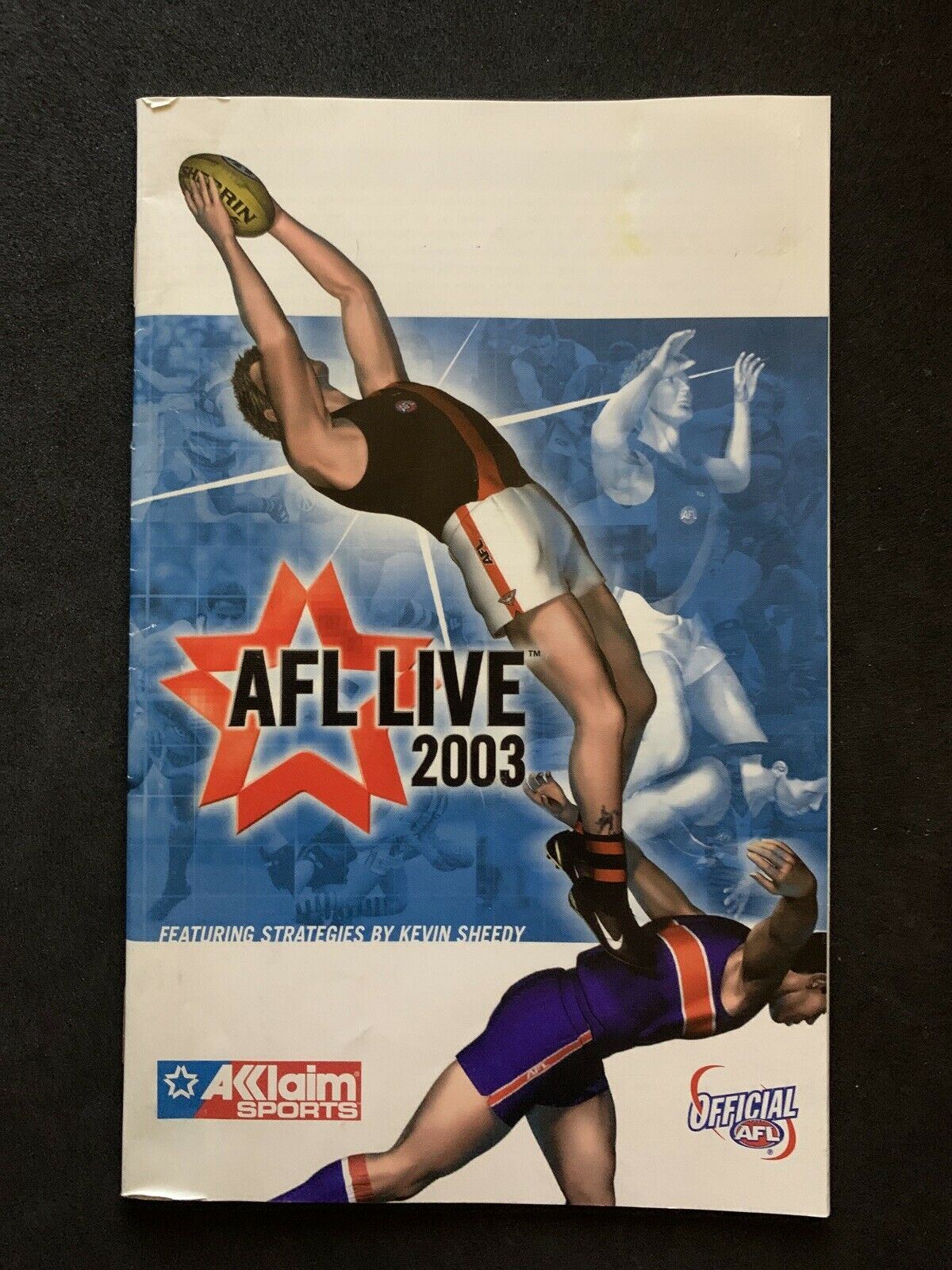 AFL Live 2003 - PS2 Playstation 2 Aussie Rules Footy Game Complete /w Manual PAL