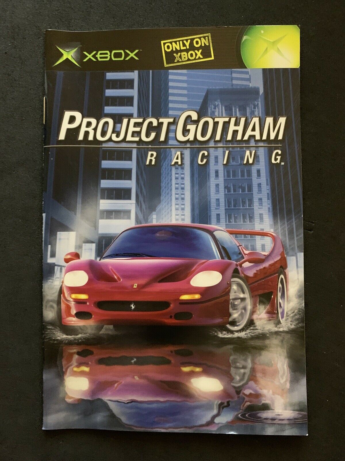 Project Gotham Racing - Microsoft Xbox Original Game with Manual