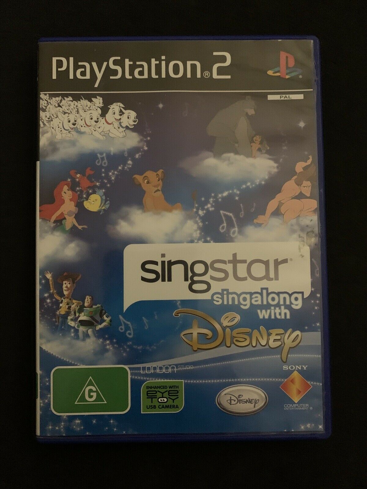 SingStar Singalong with Disney - PS2 PAL *Complete* With Manual