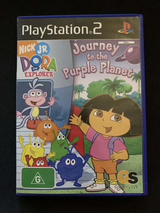 Dora The Explorer: Journey to the Purple Planet - Playstation 2 PS2 PAL Game