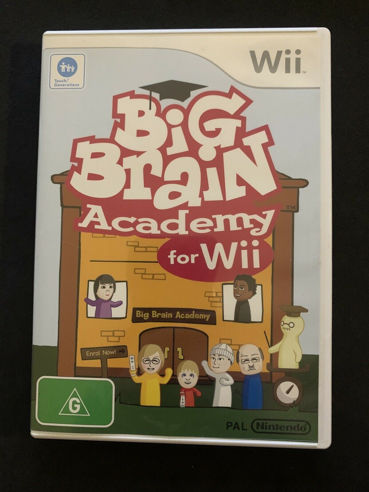 Big Brain Academy: Wii Degree - Nintendo Wii PAL Game with Manual