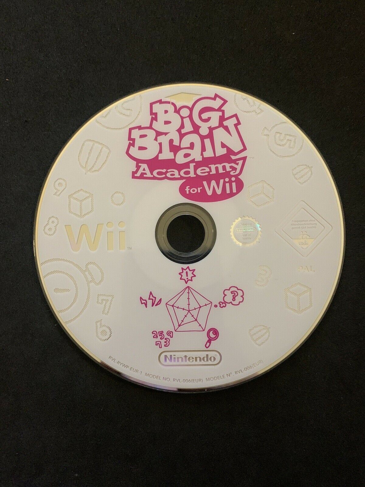 Big Brain Academy: Wii Degree - Nintendo Wii PAL Game with Manual