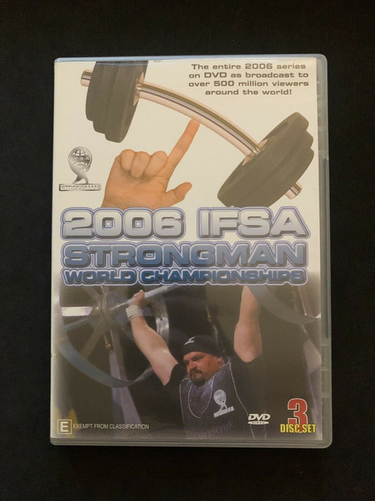 2006 IFSA Strongman World Championships in Iceland - DVD All Regions