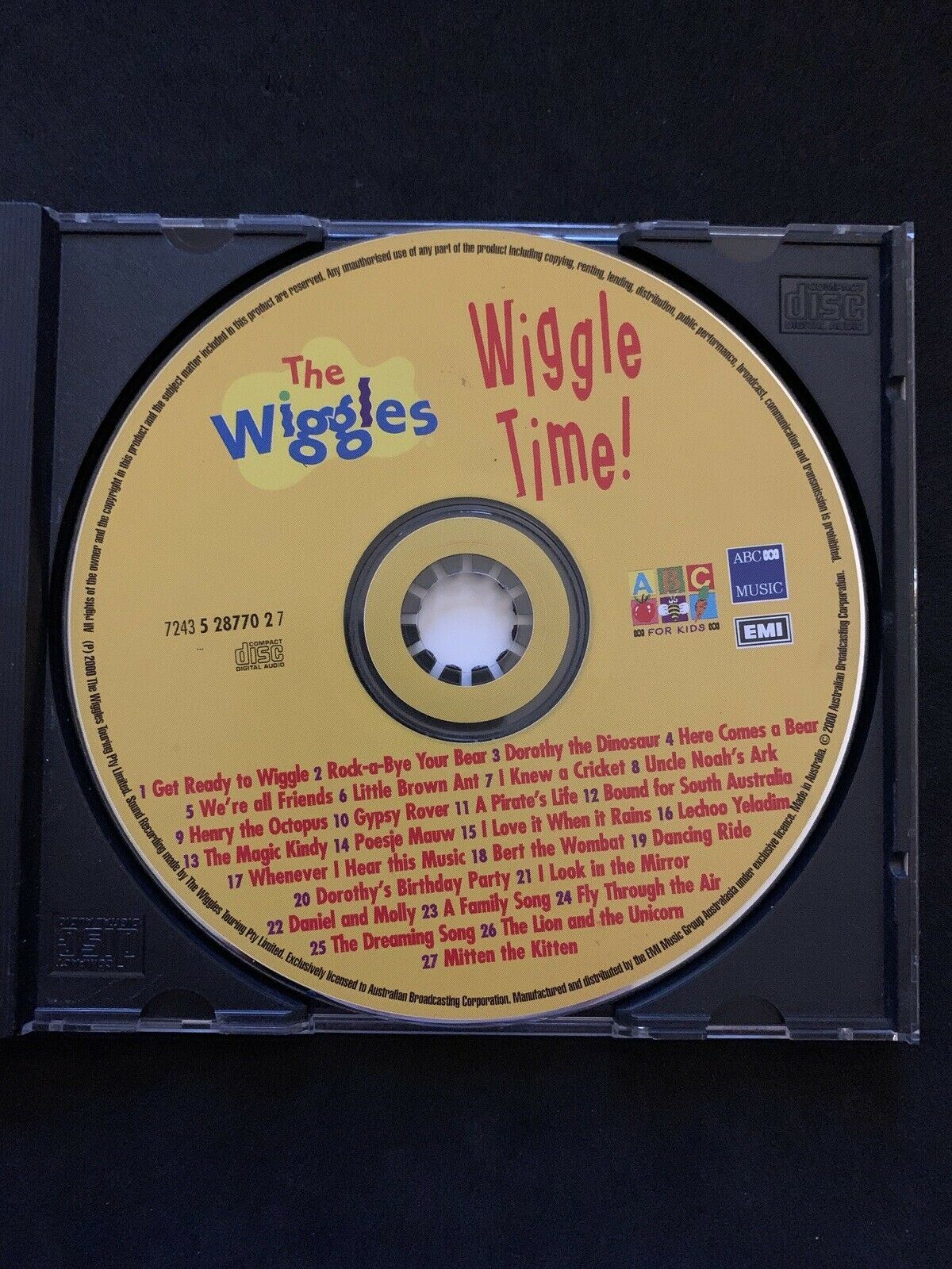 Wiggle Time by The Wiggles (CD, Nov-2002, ABC for Kids)