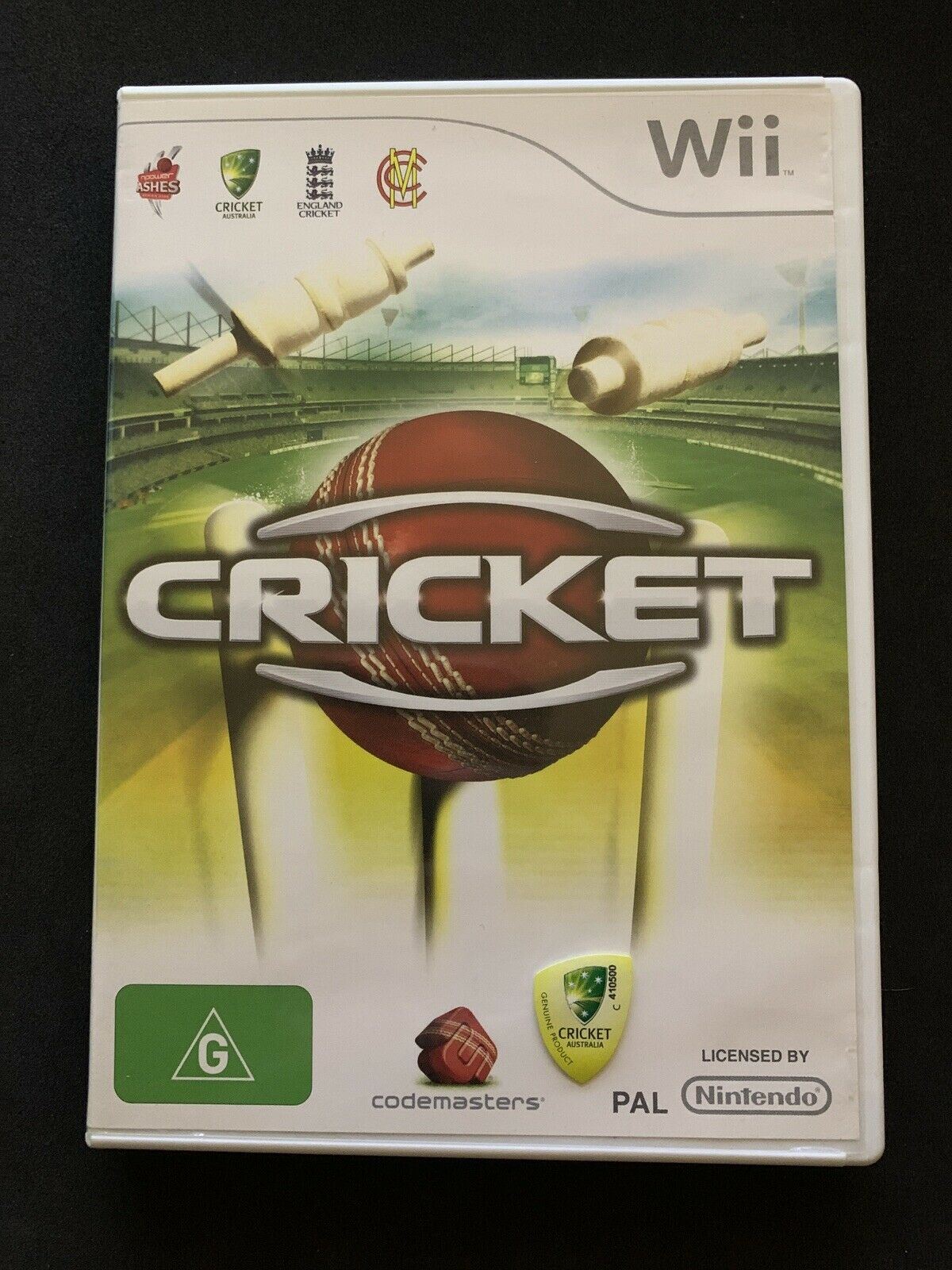 Cricket - Nintendo Wii Game PAL With Manual