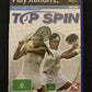 Top Spin - PS2 Game PAL with Manual
