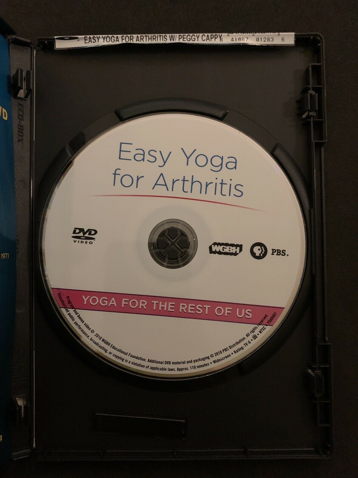 Yoga for the Rest of Us: Easy Yoga for Arthritis with Peggy Cappy DVD