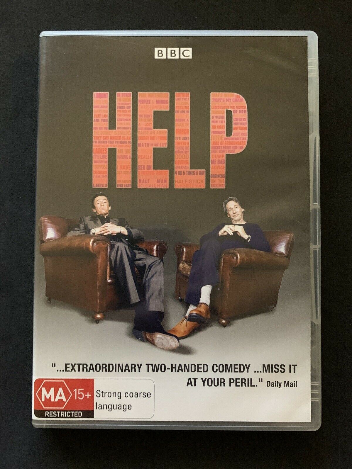 Help (DVD, 2005) BBC TV Comedy - Chris Langham, Paul Whitehouse - Region 4