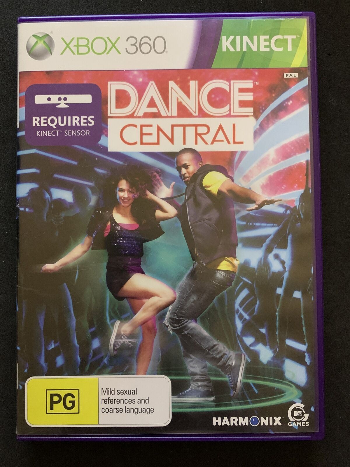 Dance Central - Xbox 360 PAL Kinect Game Complete with Manual