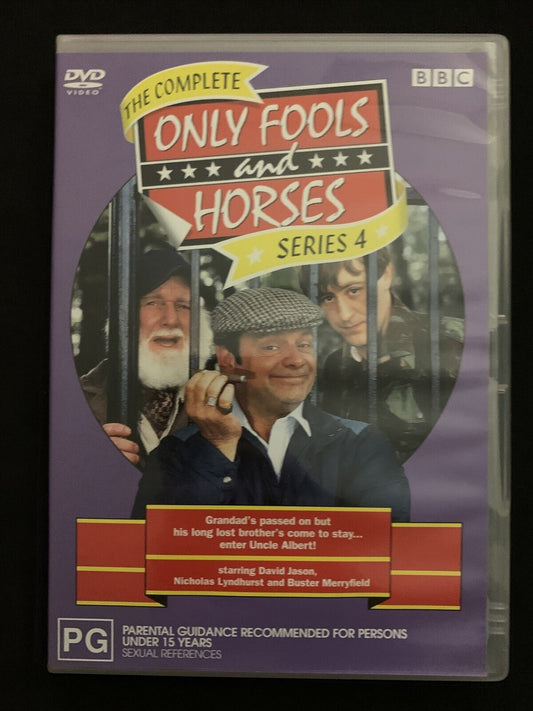 Only Fools And Horses : Series 4 (DVD, 1981) BBC Comedy Series -  Region 4