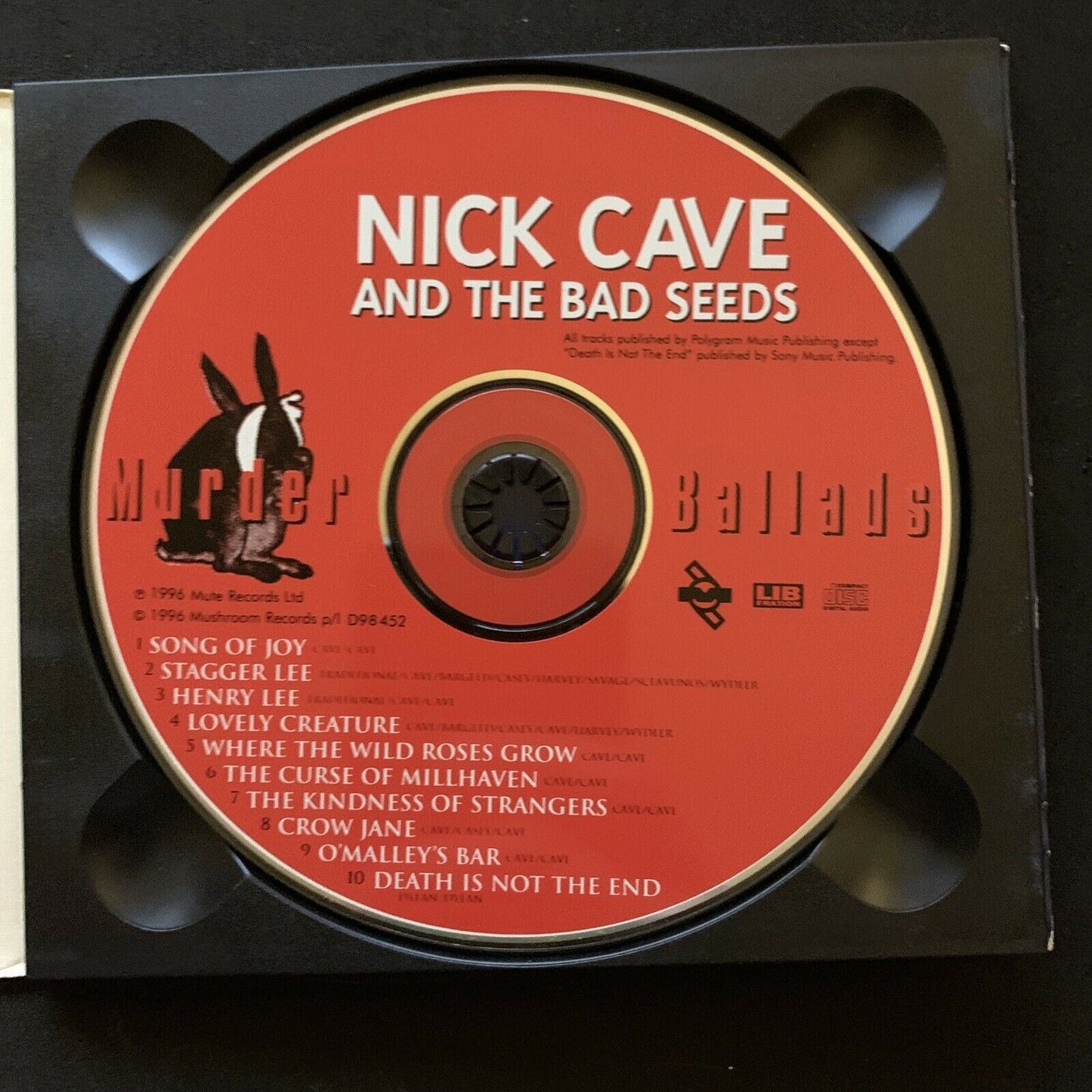 Nick Cave And The Bad Seeds ‎– Murder Ballads CD