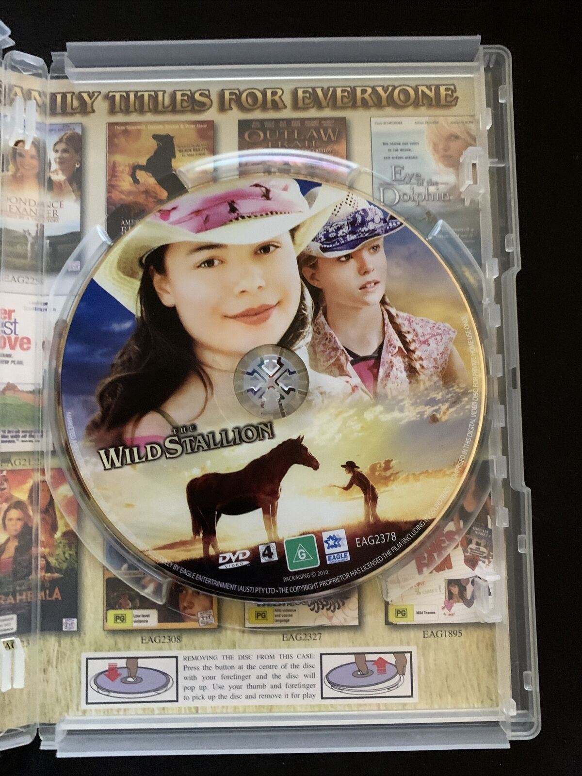 The Wild Stallion (DVD, 2009) Region 4