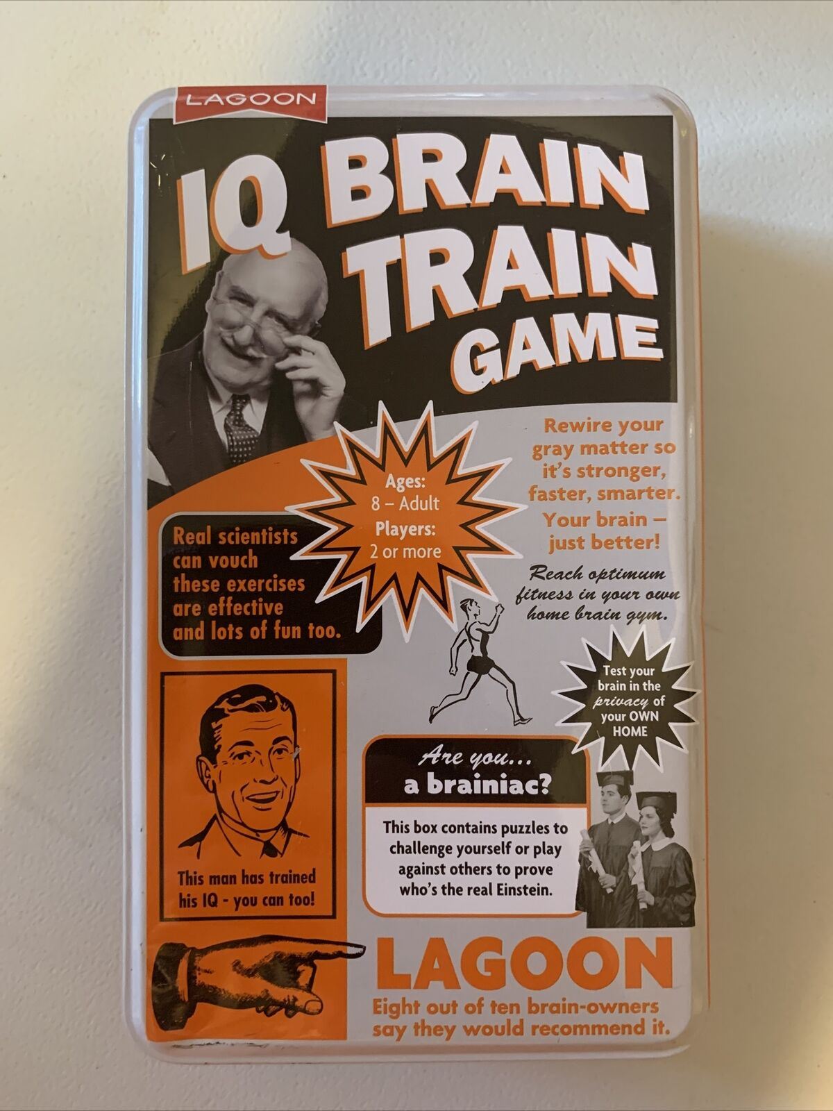 Lagoon - IQ Brain Train Game in Tin - free shipping